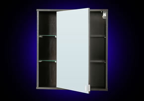 Dulap cu usa din oglinda wenge 605x680x150- pret 239 ron